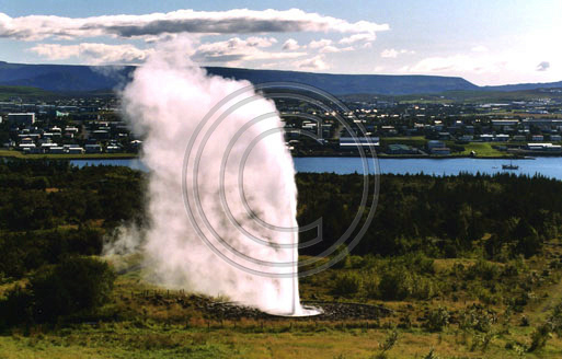 Icelandic geyser